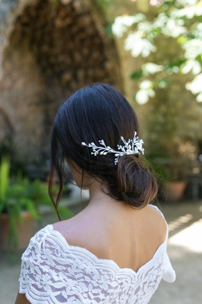 Tocado Novia Victoria - Imagen 3